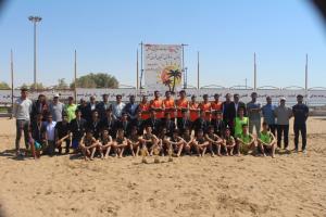 اصفهان قهرمان ششمین دوره مسابقات هندبال ساحلی نوجوانان کشور شد 